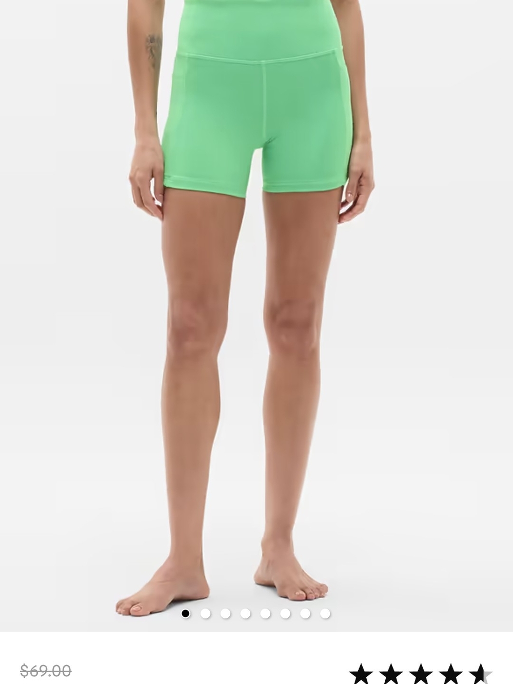 Athleta Salutation Stash High Rise 5" Short
